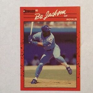 DONRUSS 90 Bo Jackson  1989 Baseball Card#61